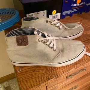 Denim High Top Shoes